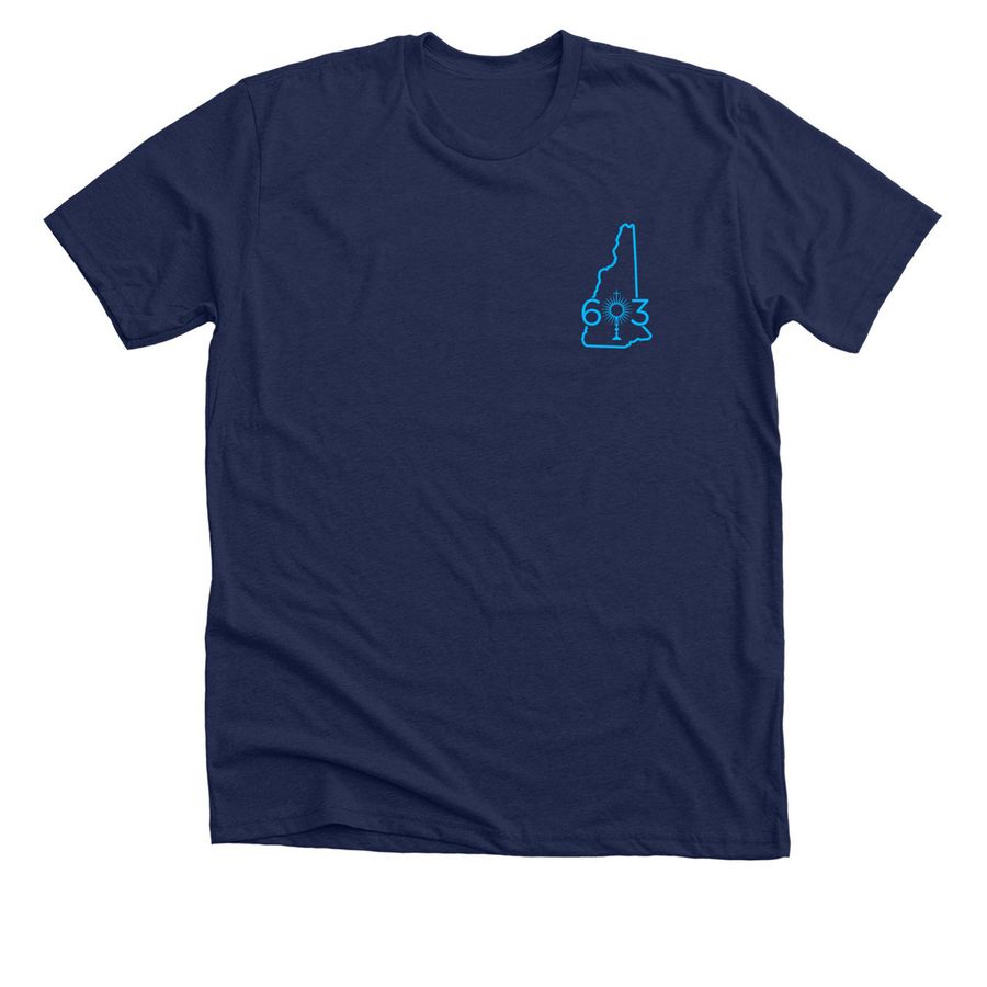 OLMM Steubenville Youth Conference Fundraiser, a Solid Navy Blend Premium Unisex Tee