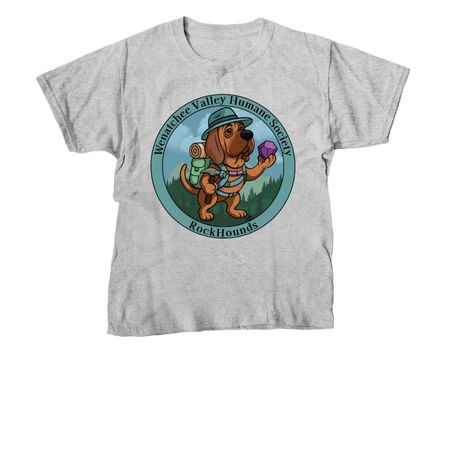 WVHS RockHounds Gear, a Sport Grey Youth Unisex Tee