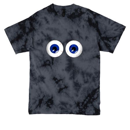Unspecified Water Bottle Brand Tie-Dye, a Black Crystal Tie Dye Tee