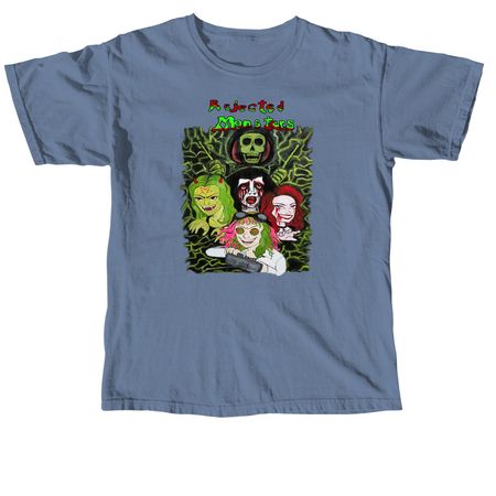 We Are Rejected, a Blue Jean Comfort Colors Unisex Tee