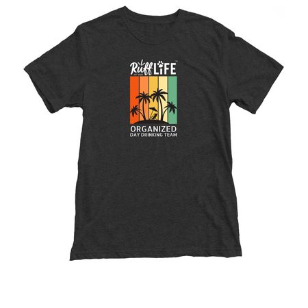 Day Drinking T, a Vintage Black Triblend Unisex Tee