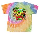 Mi da yah, a Eternity Youth Tie Dye Tee (back-view)