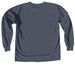 "Geaux Tigers" Art Fill Wear, a Denim Comfort Colors Long Sleeve Tee (back-view)