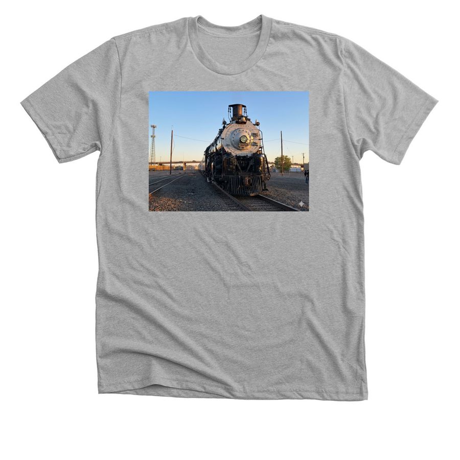 2926 night photoshoot, a Athletic Heather Premium Unisex Tee