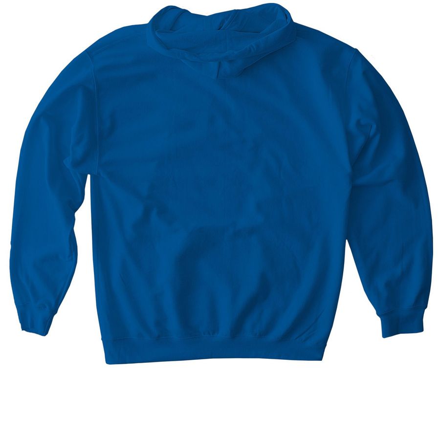 Michigan Leather Pride Weekend, a Royal Gildan Softstyle Pullover Hoodie (back-view)