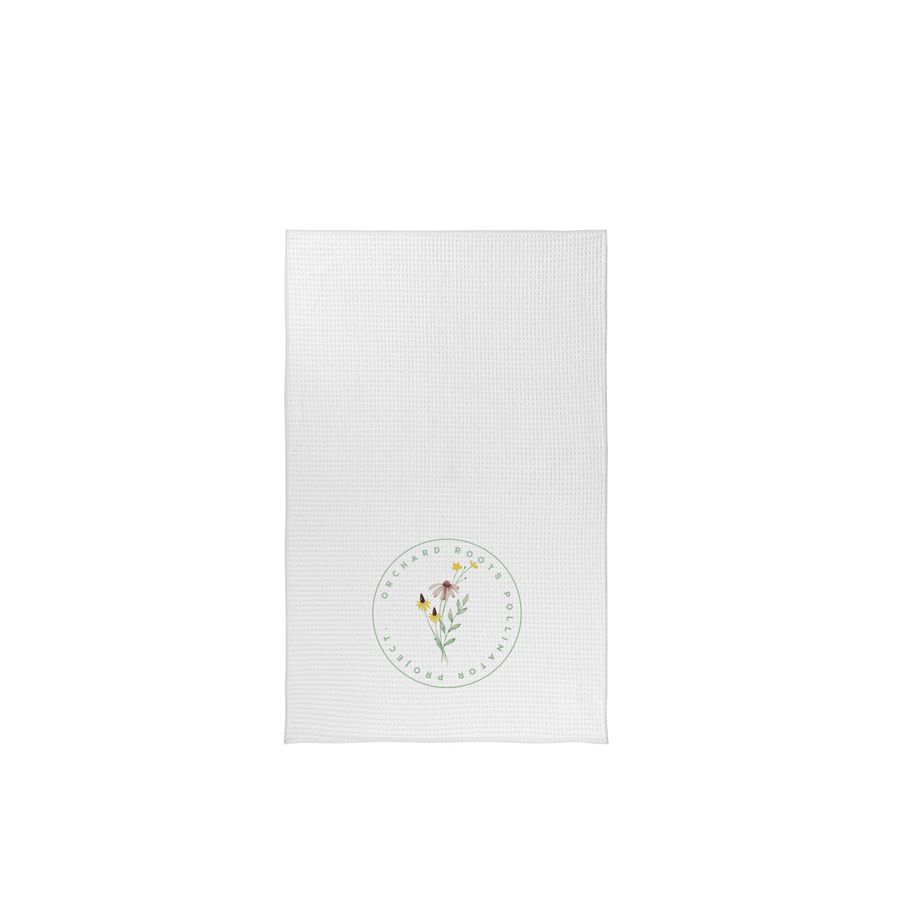 Pollinator Project, a White Tea Towel