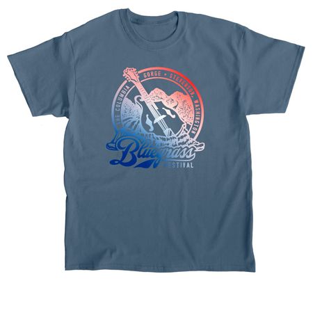 2026 Columbia Gorge Bluegrass&nbsp;, a Indigo Blue Classic Unisex Tee