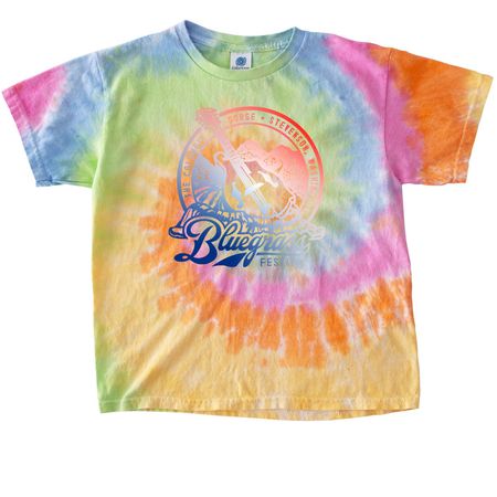 2026 Columbia Gorge Bluegrass&nbsp;, a Eternity Youth Tie Dye Tee