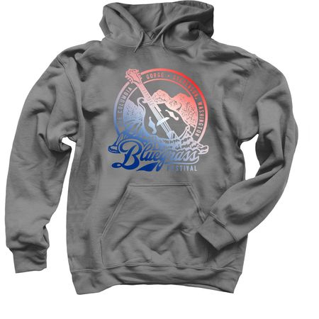 2026 Columbia Gorge Bluegrass&nbsp;, a Charcoal Pullover Hoodie