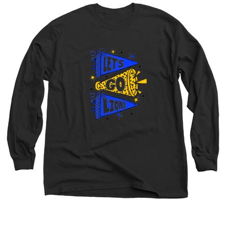 Lets Go Lions&nbsp;, a Black Classic Long Sleeve Tee