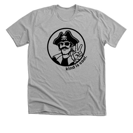 Pirate Kindness, a Athletic Heather Premium Unisex Tee