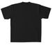 + LAND BACK 01 +, a Black Heavyweight Garment Dye Tee (back-view)
