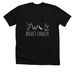 F*CK BREAST CANCER - DARK, a Solid Black Blend Premium Unisex Tee