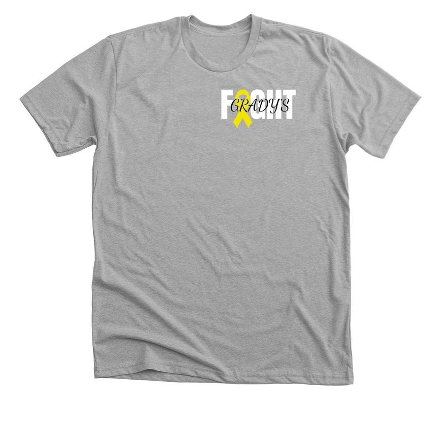 Grady's Fight, a Athletic Heather Premium Unisex Tee
