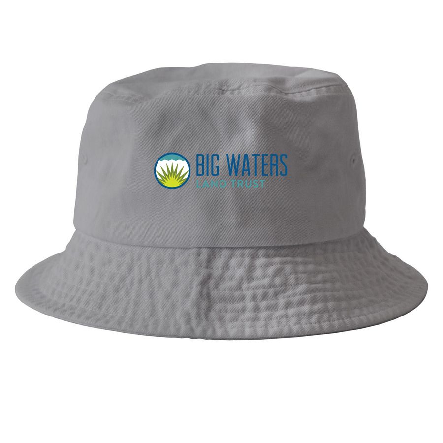 Land & Tide Explorer Hat, a Grey Printed Bucket Hat