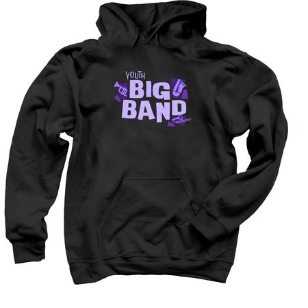 Youth Big Band - Sweatshirts, a Black Pullover Hoodie
