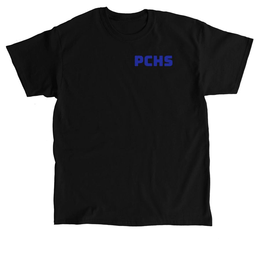 PCHS Cat Design Apparel Fundraiser, a Black Classic Unisex Tee