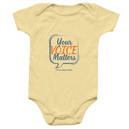 Your Voice Matters Collection &nbsp;, a Banana Infant Onesie
