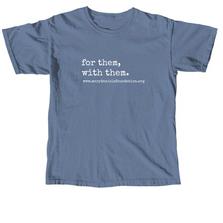 Them T-shirt, a Blue Jean Comfort Colors Unisex Tee