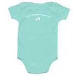 CHAPA Baby Onesie, a Chill Infant Onesie (back-view)