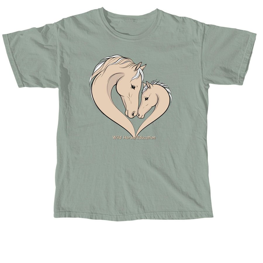 A Mother's Love, Wild Horses, a Bay Comfort Colors Unisex Tee