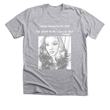 "Projects" PrettyP Quotes, a Athletic Heather Premium Unisex Tee