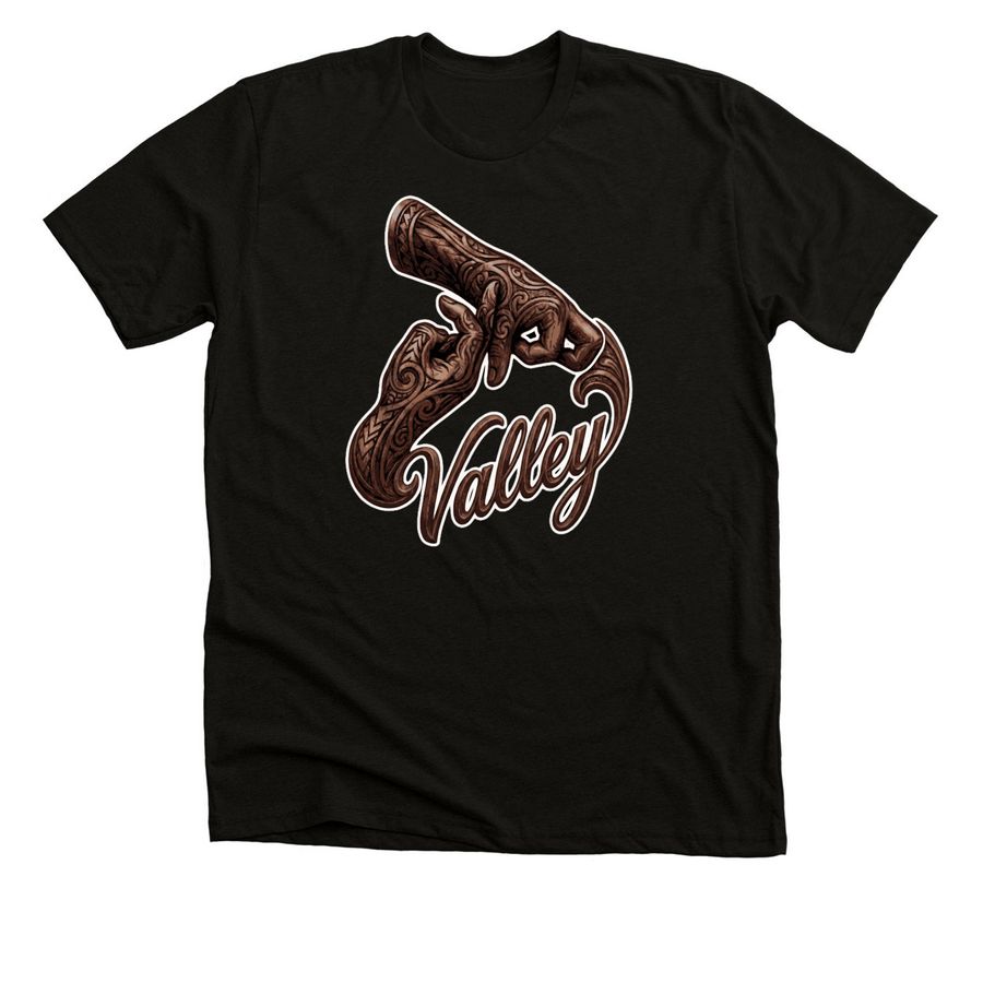 Y.P.O., a Solid Black Blend Premium Unisex Tee