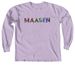 PRIDE MONTH: March With Pride!, a Orchid Comfort Colors Long Sleeve Tee