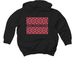 ???? Pink Hearts (Toddler), a Black Toddler Pullover Hoodie