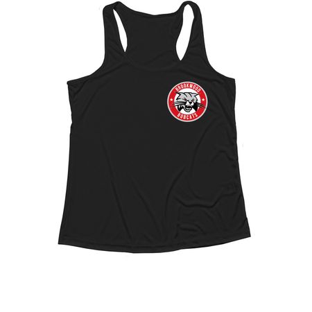 Brookwood Bobcats Spirit Wear (Athletic), a Black Women's Performance Tank
