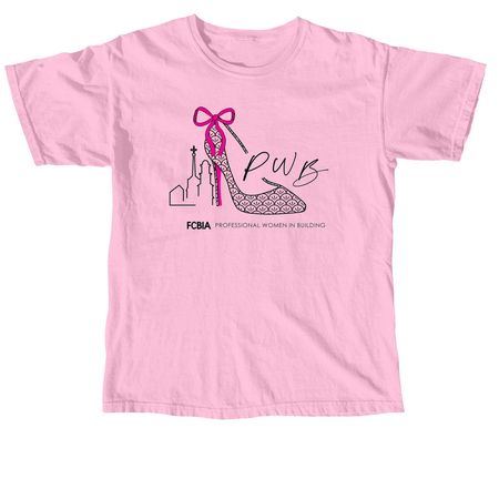 PWB Week 2026 Ribbon Logo Tee, a Blossom Comfort Colors Unisex Tee