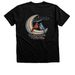 Unforgettable&nbsp;, a Black Heather Premium Unisex Tee (back-view)