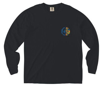 Pocket Tees, a Black Comfort Colors Long Sleeve Pocket Tee