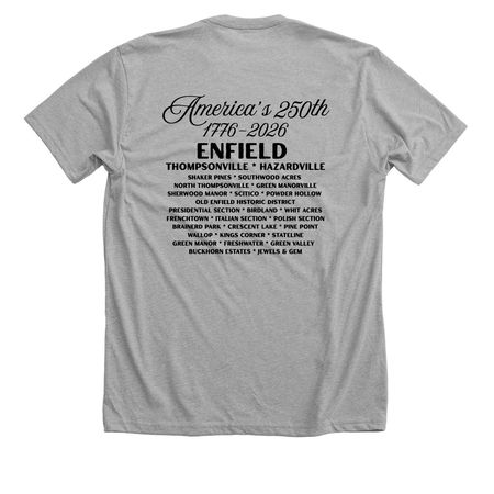 Light Colors with Black Logo, a Athletic Heather Premium Unisex Tee (back-view)