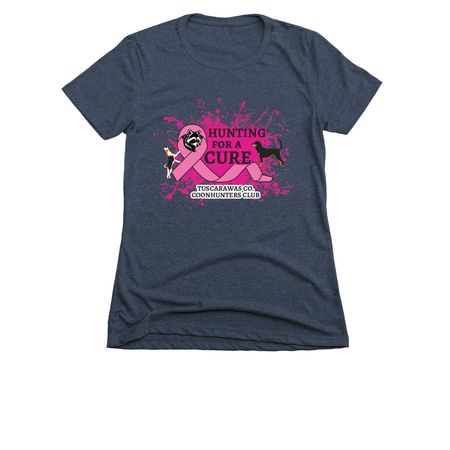 2026 Pink Event&nbsp;, a Midnight Navy Women's Slim Fit Tee