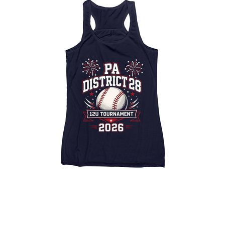 Tournament shirt&nbsp;, a Navy Women's Racerback
