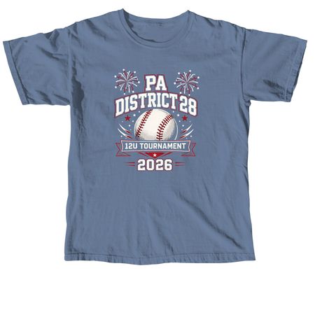 Tournament shirt&nbsp;, a Blue Jean Comfort Colors Unisex Tee