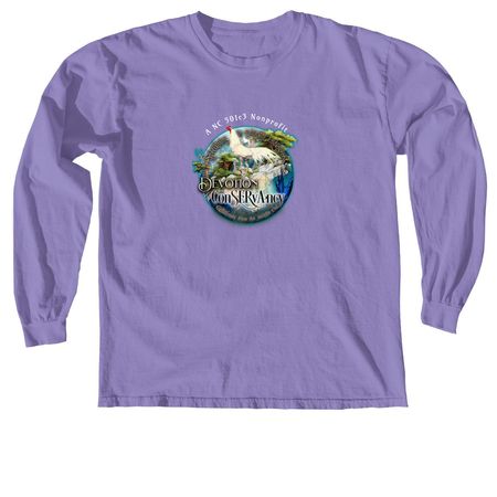 Devotion Conservancy&nbsp;, a Violet Comfort Colors Long Sleeve Tee