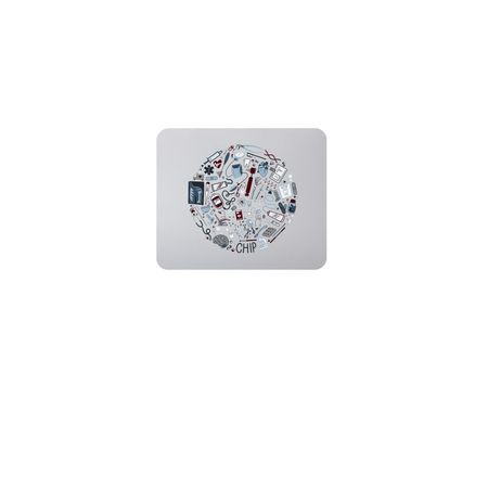CHIP - Mousepad, a White Full Color Mouse Pad