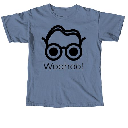 Woohoo!, a Blue Jean Comfort Colors Unisex Tee
