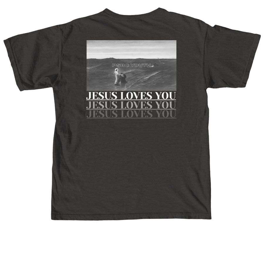 PSBC YOUTH MERCH, a Pepper Comfort Colors Unisex Tee