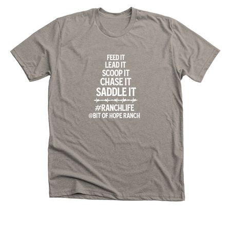 #Ranch Life, a Heather Stone Premium Unisex Tee