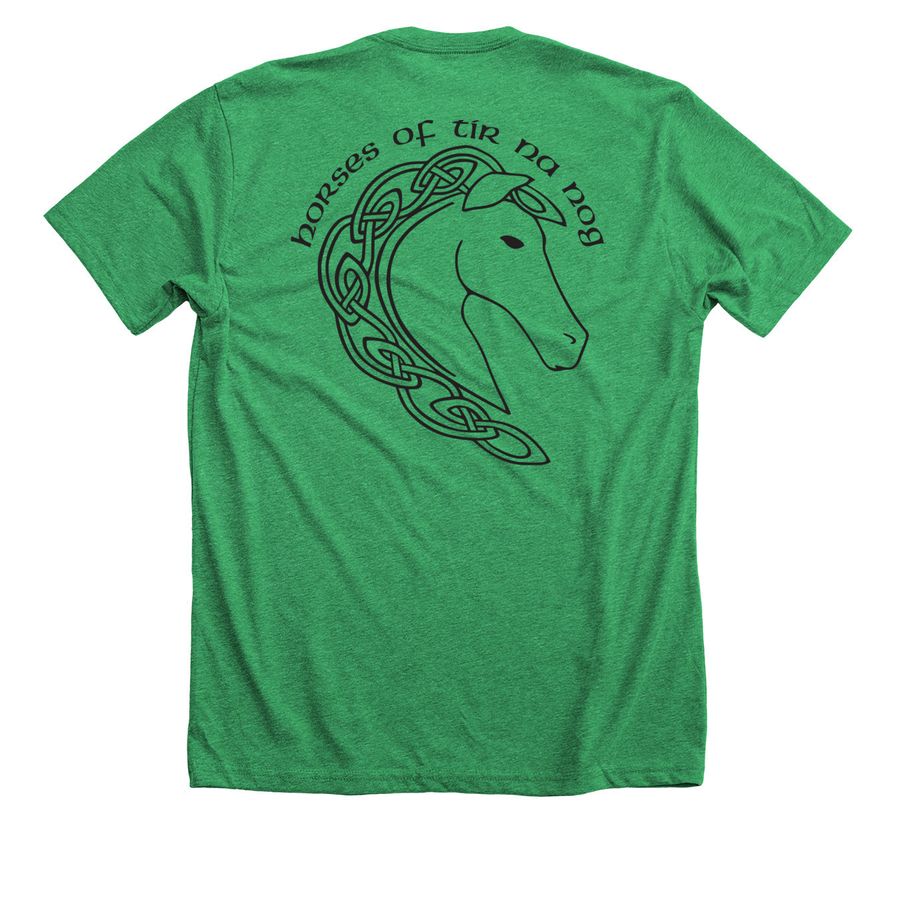 Bowling for Burros, a Heather Kelly Premium Unisex Tee (back-view)