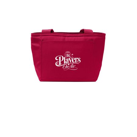 Jr. Players on Air Lunch Tote, a Rich Red Insulated Lunch Tote