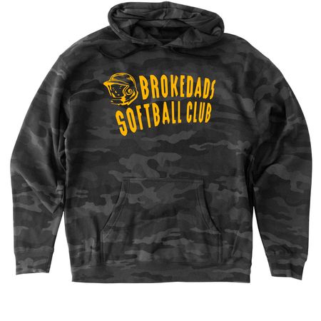 BDSC Camo, a Black Camo Heavyweight Camo Pullover Hoodie