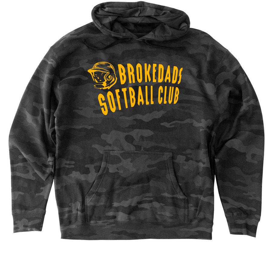 BDSC Camo, a Black Camo Heavyweight Camo Pullover Hoodie