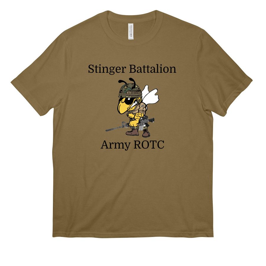 Army ROTC Merch&nbsp;, a Coyote Brown All-American Unisex Tee