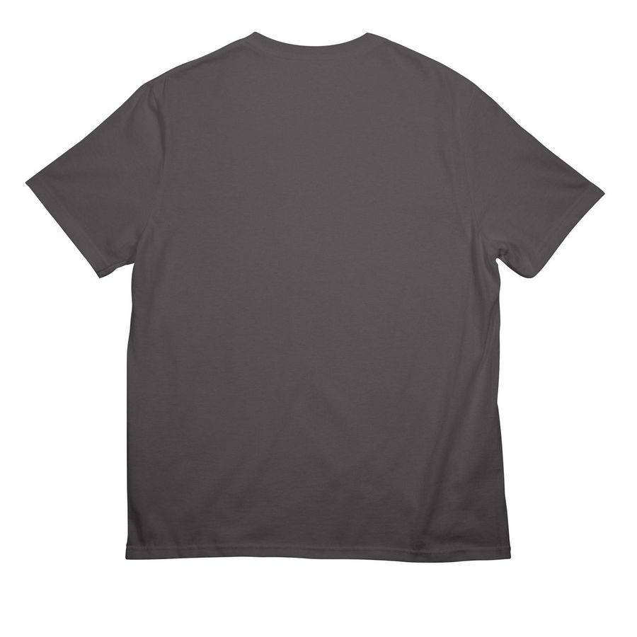 My Chemical Romance Merch, a Grey Steel All-American Unisex Tee (back-view)
