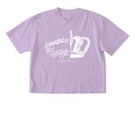 No fear Tee, a Orchid Comfort Colors Boxy Tee (back-view)