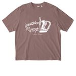 No fear Tee, a Kaffa Coffee Stanley/Stella Unisex Freestyler Heavyweight Tee (back-view)